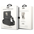 Karl Lagerfeld Monogram Ikonik Smartphone Skuldertaske
