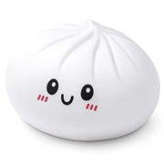 Kawaii Dumpling Squishy stressaflastende legetøj - Hvid