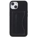 iPhone 14 Plus Belagt Cover med Kortholder og Kickstand