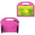 Huawei MatePad T10/T10s Stødsikkert Transportabelt Cover til Børn - Hot Pink