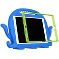 iPad 10.2 2019/2020/2021 Børnevenligt Stødsikkert Cover - Blæksprutte - Blå
