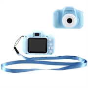 Digitalt Kamera til Børn med 32GB Hukommelseskort (Open Box - God stand) - Blå