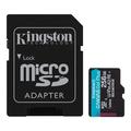 Kingston Canvas Go!Plus MicroSDXC-hukommelseskort SDCG4 - 256GB