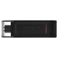 Kingston DataTraveler 70 USB Type-C Flash-drev - 128GB