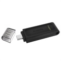 Kingston DataTraveler 70 USB Type-C Flash-drev - 128GB