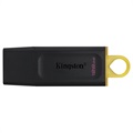 Kingston DataTraveler Exodia USB Stik - 128GB - Gul / Sort