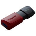 Kingston DataTraveler Exodia M USB 3.2 Flash-drev - 128GB - Rød
