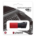 Kingston DataTraveler Exodia M USB 3.2 Flash-drev - 128GB - Rød