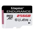 Kingston microSDXC-hukommelseskort med høj udholdenhed SDCE/256 GB - 256 GB
