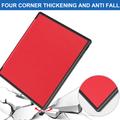 Kobo Elipsa 2E Origami Stand Folio Cover - Rød