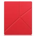 Kobo Elipsa 2E Origami Stand Folio Cover - Rød