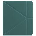 Kobo Libra 2 Origami Stand Folio Cover - Grøn