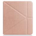 Kobo Libra 2 Origami Stand Folio Cover - Rødguld