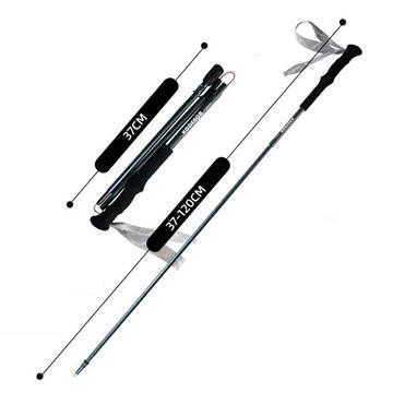 Kodenor 4-Sektioners Foldbar Vandrestav - 120cm - Anløb
