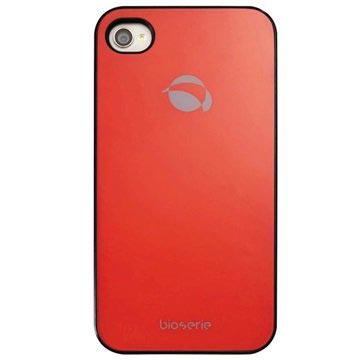 iPhone 4 / 4S Krusell GlassCover - Rød
