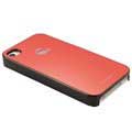 iPhone 4 / 4S Krusell GlassCover - Rød