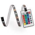 Ksix ColorLED RGB LED Strips med Fjernbetjening til TV - 5x53cm