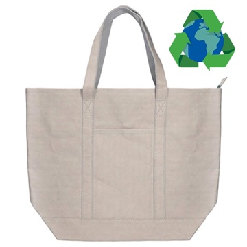 Ksix Eco Kraft Shoppingtaske / Håndtaske - Grå