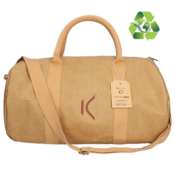 Ksix Eco Kraft Rejsetaske med Rem - Brun