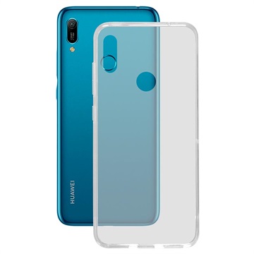 Ksix Flex Ultratyndt Huawei Y6 (2019) TPU Cover - Gennemsigtig
