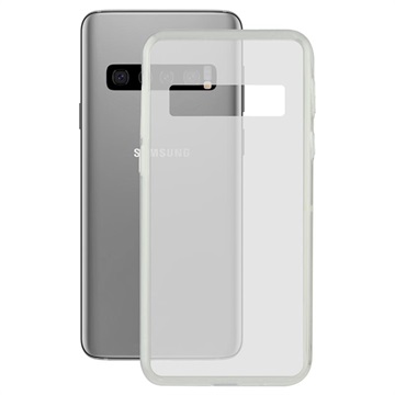 Ksix Flex Ultratyndt Samsung Galaxy S10+ TPU Cover (Open Box - Bulk Tilfredsstillelse) - Gennemsigtig