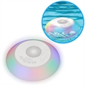 Ksix Mermaid Flydende Bluetooth-højtaler med RGB LED Lys - 5W, IPX7