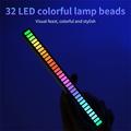 L021 RGB-lys med musiksynkronisering / stemningslys - sort