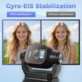 L18 4K actionkamera med touchscreen og gyrostabilisering - 32GB - sort