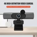 L22 4K HD-webkamera med autofokus og mikrofon - sort