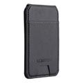 LC.IMEEKE RFID-blokerende magnetisk kortholder med kickstand - sort
