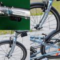 LEADBIKE A106 1 par batteridrevet cykelrammelygte lysende farverig cykelbaglygte LED cykelhjullygte (batteri ikke inkluderet)