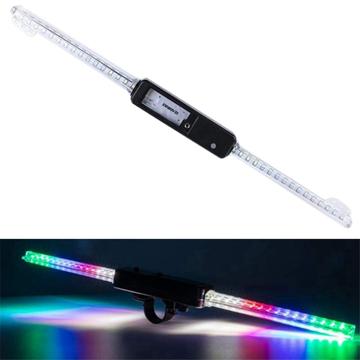 LEADBIKE LD35 batteridrevet mountainbikehjul LED-lys sikkerhed landevejscykel lys 30 mønstre dæklys (batteri medfølger ikke)