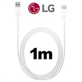 LG EAD63849204 USB 3.1 Type-C Kabel - 1m - Hvid