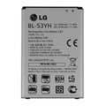 Højkvalitets LG G3 batteri BL-53YH - 3.8V - Li-Ion - 3000mAh