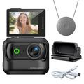 LK-018 Magnetisk actionkamera med aftageligt kamera og 2.0" vippeskærm - 1080p - Sort