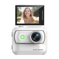 LK-018 Magnetisk actionkamera med aftageligt kamera og 2.0" vippeskærm - 1080p - hvid