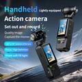 LK-032 Håndholdt vlog-actionkamera med billedstabilisering - Sort