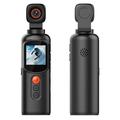 LK2316 Håndholdt 4K Ultra HD Gimbal-kamera med WiFi-streaming - Sort
