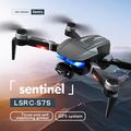 LSRC LSRC-S7S SENTINELS GPS 5G WIFI FPV 4K HD Camera 3-Axis Gimbal 28mins Flight Time Brushless Foldable RC Drone Quadcopter med 1 batteri