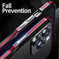 Luphie Safe Lock iPhone 14 Pro Max Metal Bumper - Guld