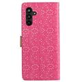 Samsung Galaxy S23 FE Lace Pattern Etui med Pung