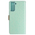 Lace Pattern Samsung Galaxy S21+ 5G Etui med Pung