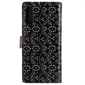Lace Pattern Samsung Galaxy A70 Etui med Pung