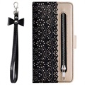 Lace Pattern Samsung Galaxy Note10+ Etui med Pung
