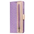 Lace Pattern iPhone 14 Plus Etui med Pung