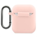 Lacoste AirPods / AirPods 2 Liquid Silikone Cover - Pink