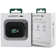 AirPods Pro 2 Lacoste Croc Logo flydende silikoneetui - Sort