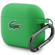 AirPods Pro 3 Lacoste Croc Logo flydende silikoneetui - Grøn