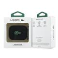 AirPods Pro 3 Lacoste Croc Logo flydende silikoneetui - Sort