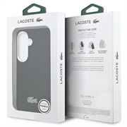 Samsung Galaxy S26+ Lacoste Iconic Petit Pique Metal Logo Cover - MagSafe-kompatibelt - Sort